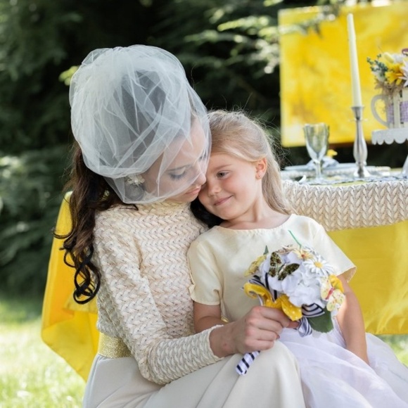 NEW Double Birdcage Bridal Wedding Veil for Bride